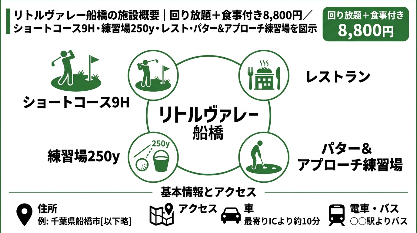 リトルヴァレー船橋の施設概要と料金まとめ